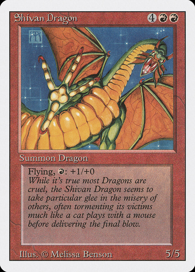 Shivan Dragon [Revised Edition] | I Want That Stuff Brandon