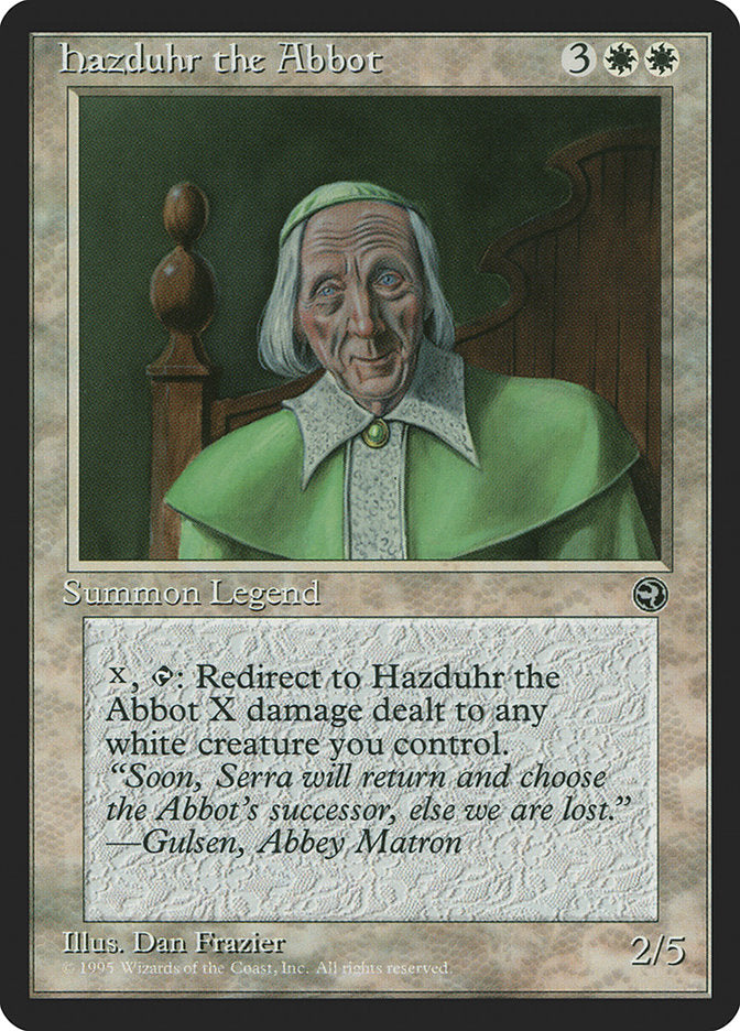 Hazduhr the Abbot [Homelands] | I Want That Stuff Brandon