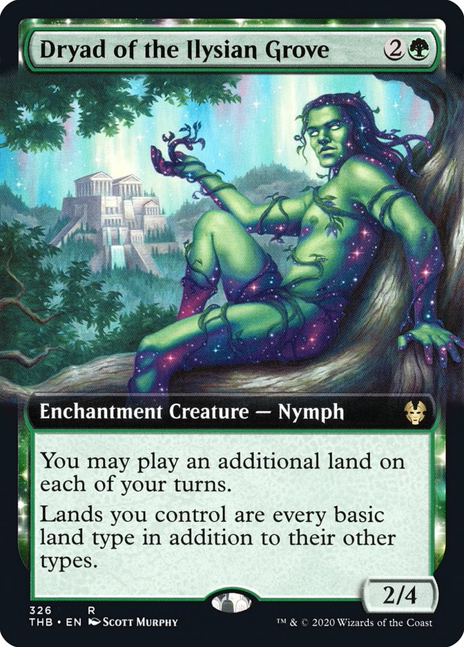 Dryad of the Ilysian Grove (Extended Art) [Theros Beyond Death] | I Want That Stuff Brandon