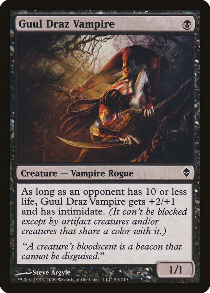 Guul Draz Vampire [Zendikar] | I Want That Stuff Brandon