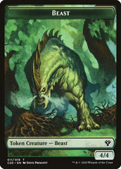 Bird Illusion // Beast (011) Double-Sided Token [Commander 2020 Tokens] | I Want That Stuff Brandon