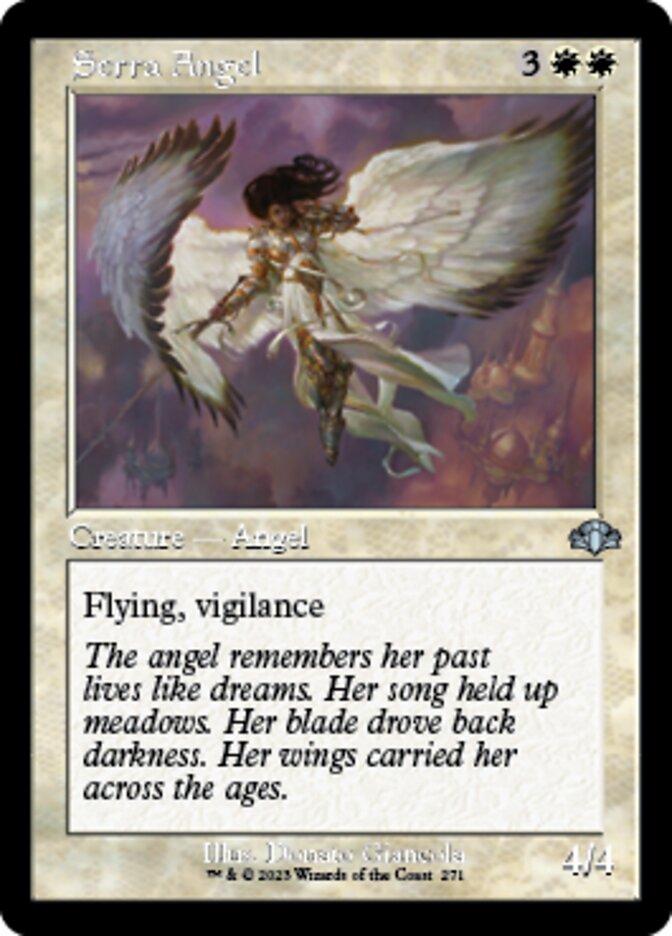 Serra Angel (Retro) [Dominaria Remastered] | I Want That Stuff Brandon