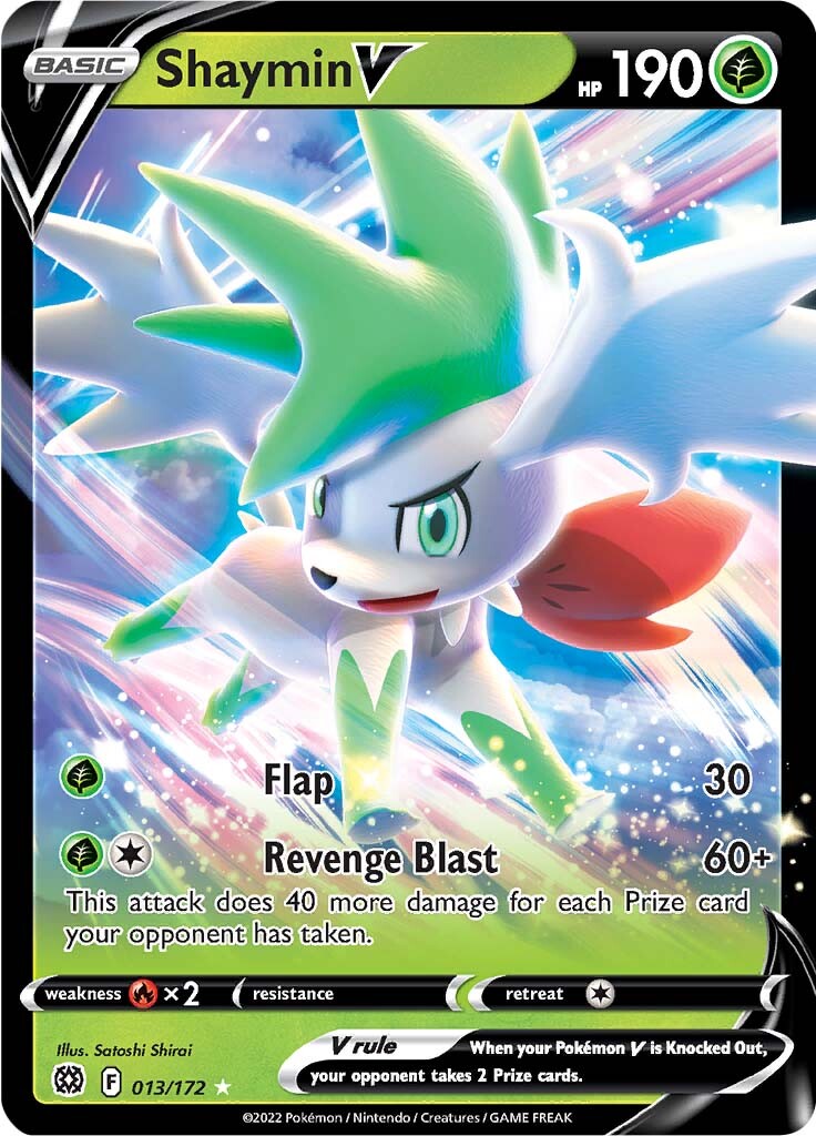 Shaymin V (013/172) [Sword & Shield: Brilliant Stars] | I Want That Stuff Brandon