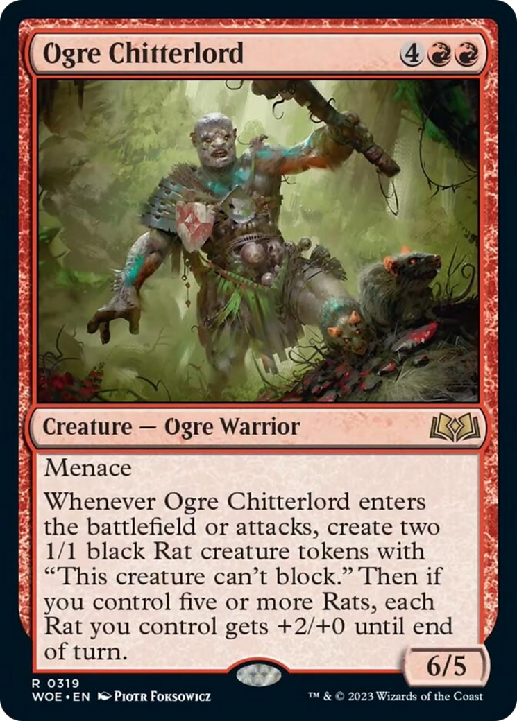 Ogre Chitterlord [Wilds of Eldraine] | I Want That Stuff Brandon