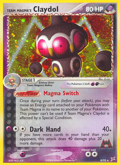 Team Magma's Claydol (8/95) [EX: Team Magma vs Team Aqua] | I Want That Stuff Brandon