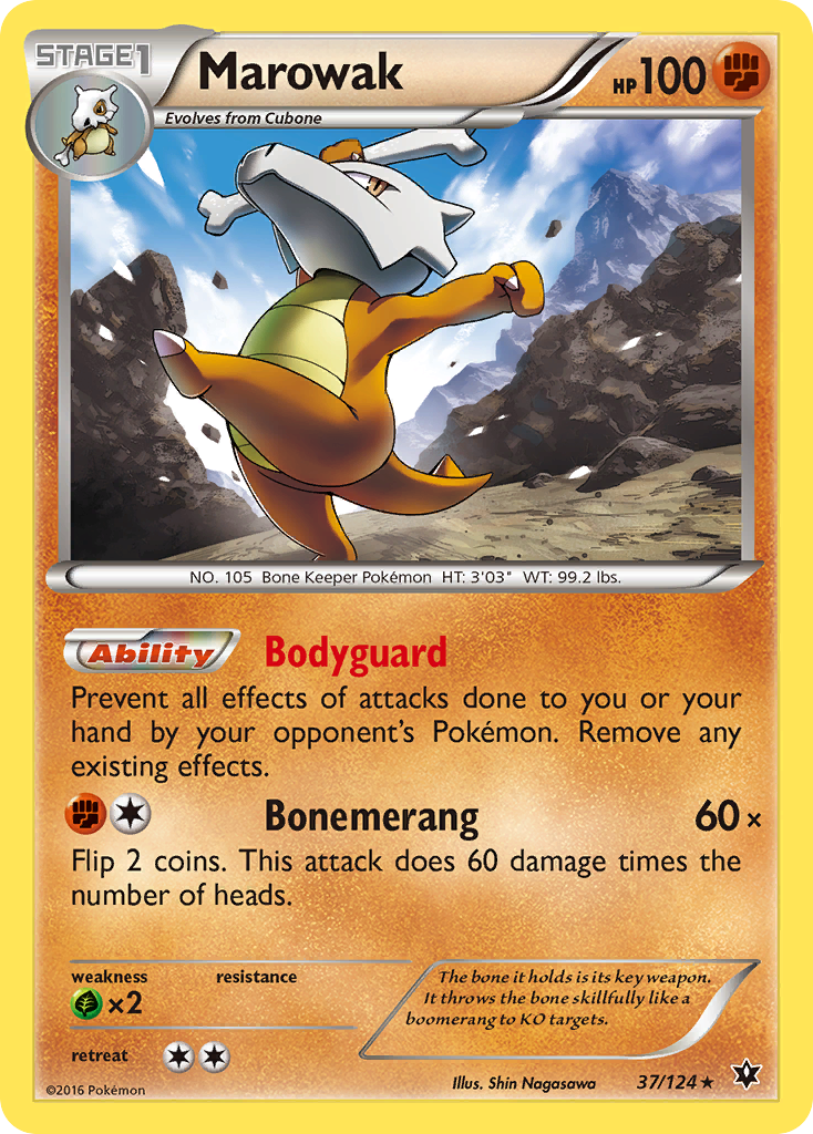 Marowak (37/124) [XY: Fates Collide] | I Want That Stuff Brandon