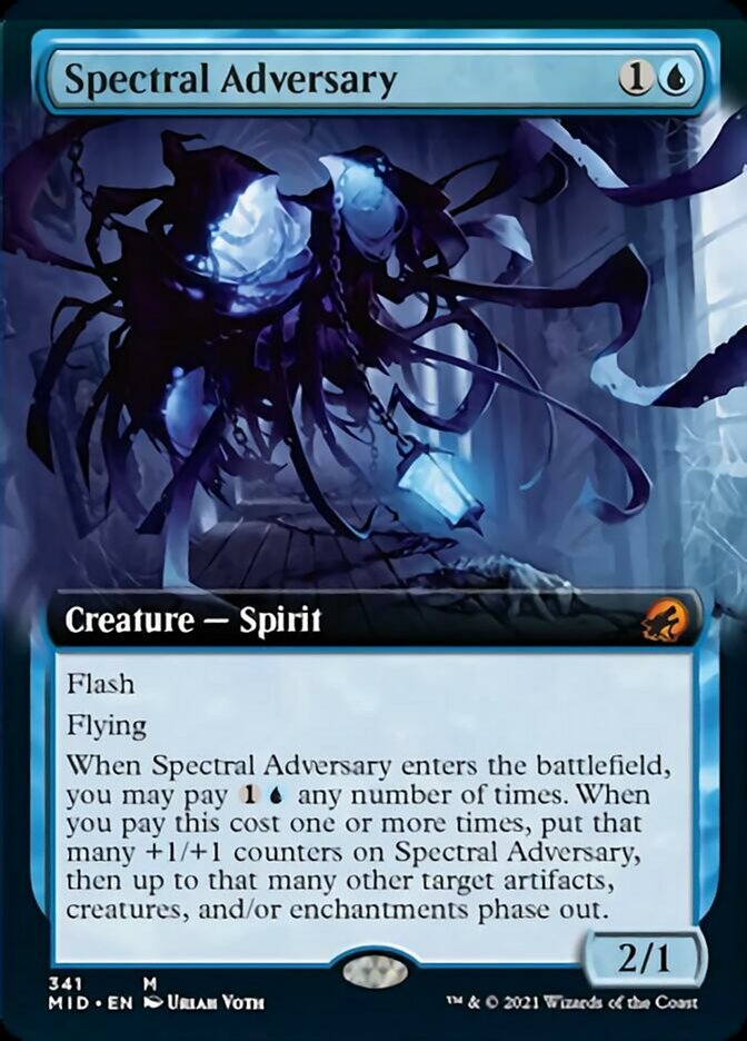 Spectral Adversary (Extended Art) [Innistrad: Midnight Hunt] | I Want That Stuff Brandon