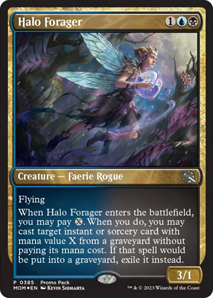 Halo Forager (Promo Pack) [March of the Machine Promos] | I Want That Stuff Brandon