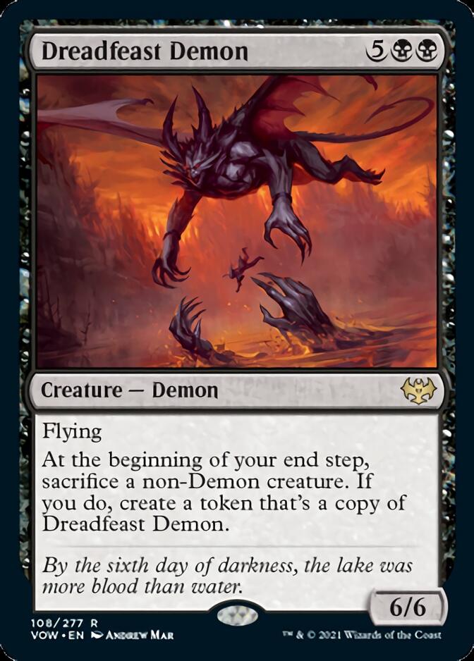 Dreadfeast Demon [Innistrad: Crimson Vow] | I Want That Stuff Brandon