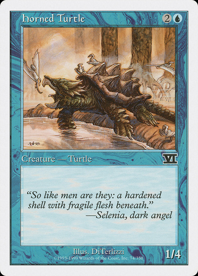 Horned Turtle [Classic Sixth Edition] | I Want That Stuff Brandon