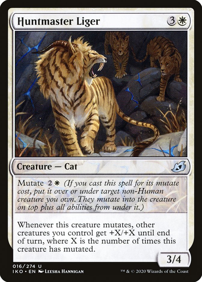 Huntmaster Liger [Ikoria: Lair of Behemoths] | I Want That Stuff Brandon