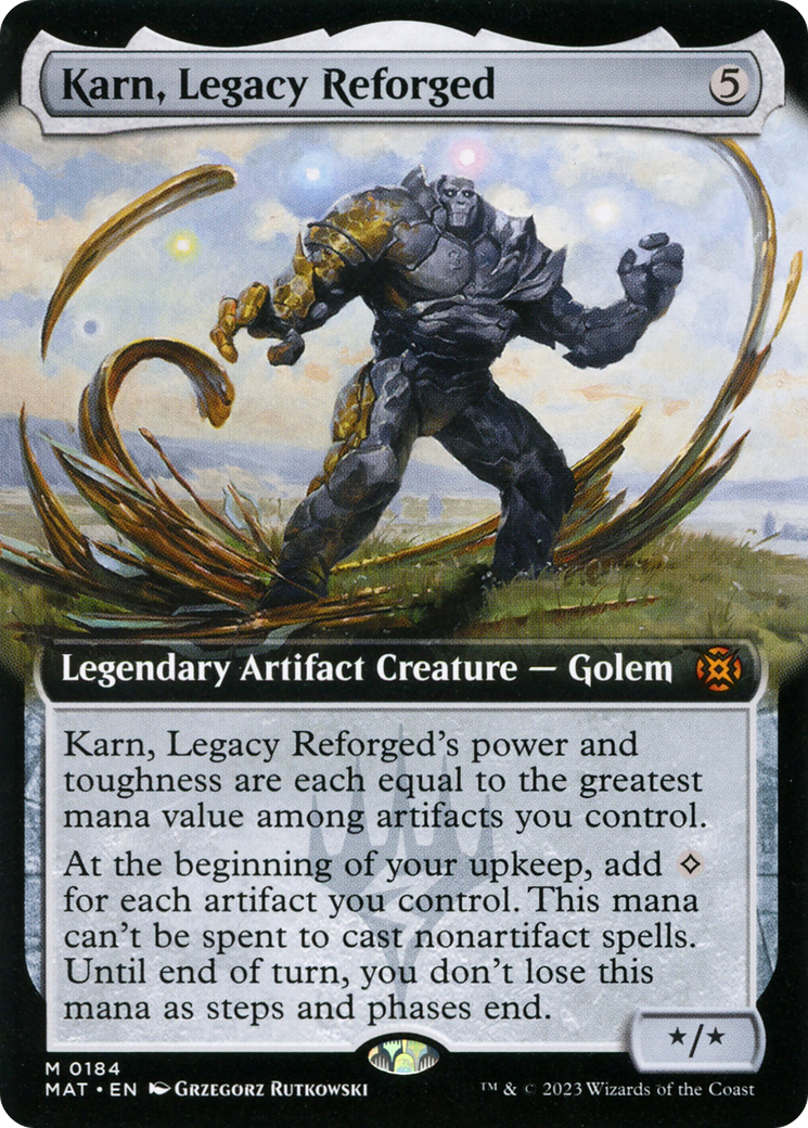 Karn, Legacy Reforged (Extended Art) [March of the Machine: The Aftermath] | I Want That Stuff Brandon