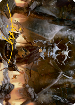 Ormendahl, the Corrupter Art Card (Gold-Stamped Signature) [Innistrad: Midnight Hunt Art Series] | I Want That Stuff Brandon