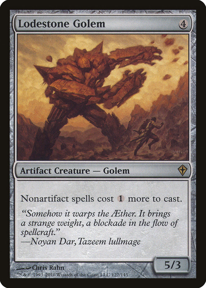 Lodestone Golem [Worldwake] | I Want That Stuff Brandon