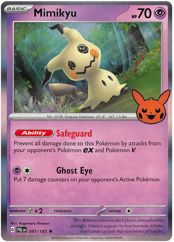 Mimikyu (097/193) [Trick or Trade 2023] | I Want That Stuff Brandon