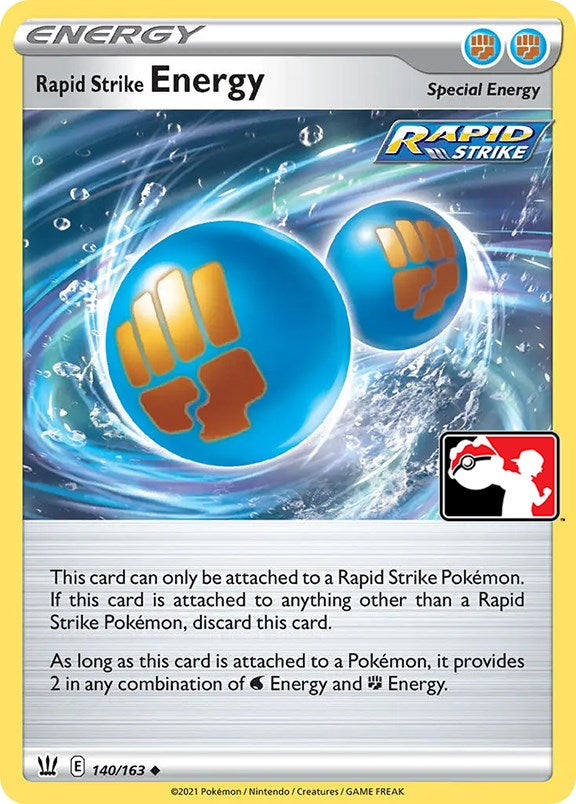 Rapid Strike Energy (140/163) [Prize Pack Series Two] | I Want That Stuff Brandon