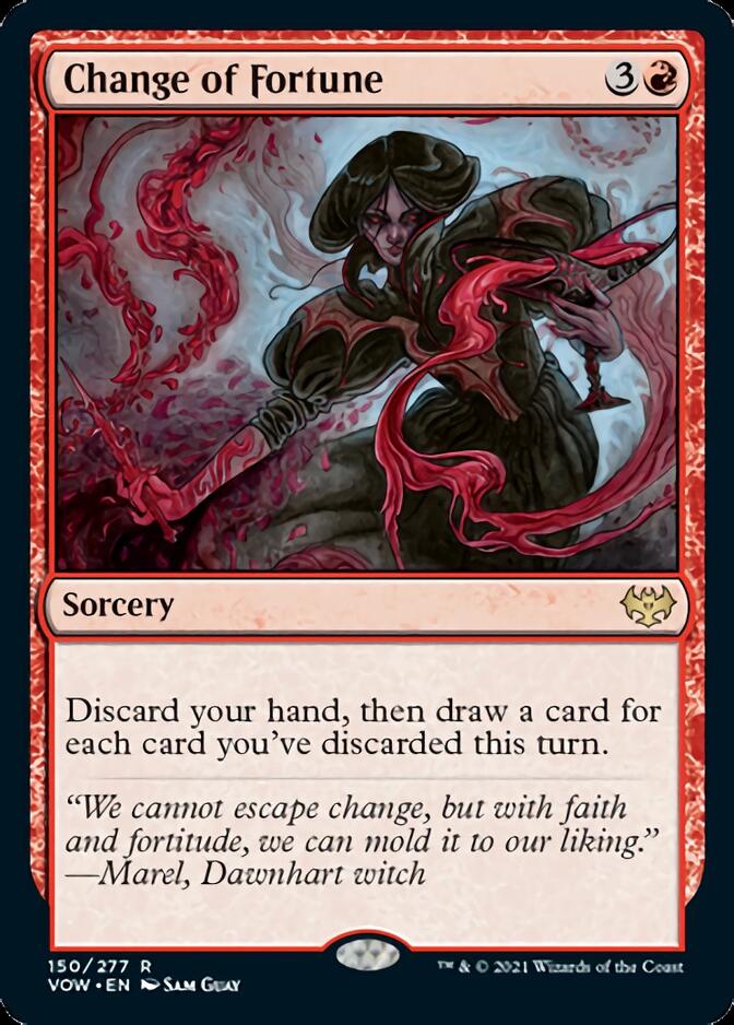 Change of Fortune [Innistrad: Crimson Vow] | I Want That Stuff Brandon