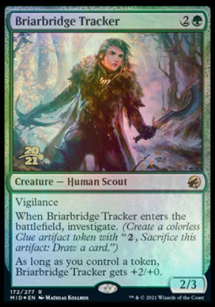 Briarbridge Tracker [Innistrad: Midnight Hunt Prerelease Promos] | I Want That Stuff Brandon