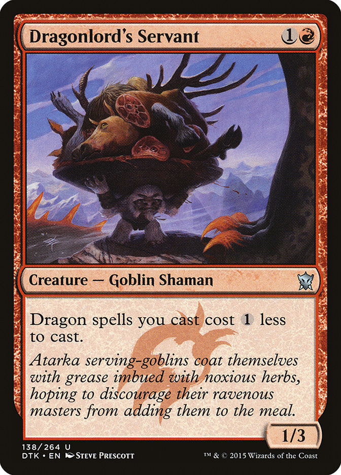 Dragonlord's Servant [Dragons of Tarkir] | I Want That Stuff Brandon