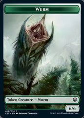 Wurm // Kraken Double-Sided Token [Commander 2021 Tokens] | I Want That Stuff Brandon