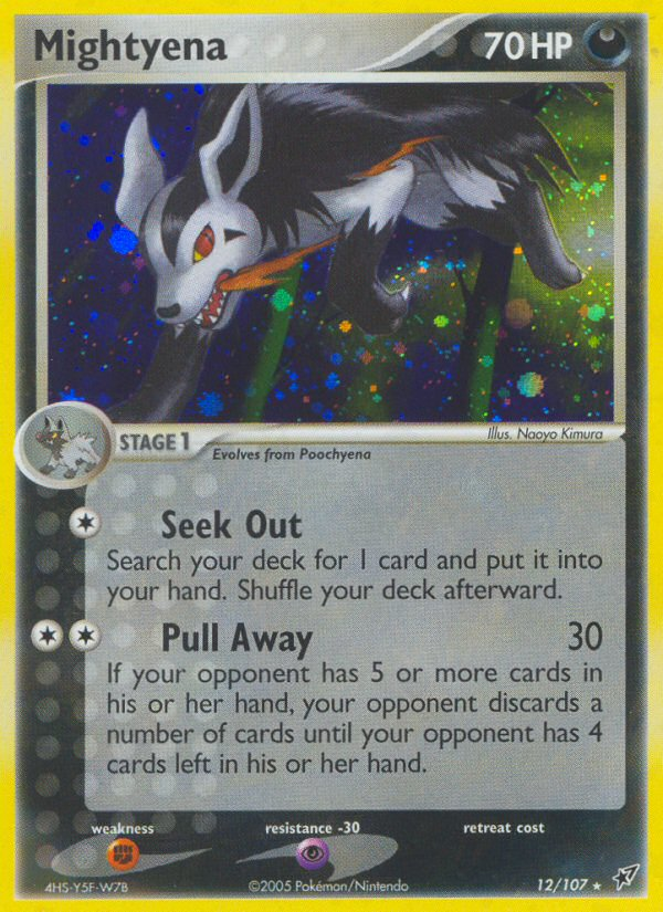 Mightyena (12/107) [EX: Deoxys] | I Want That Stuff Brandon