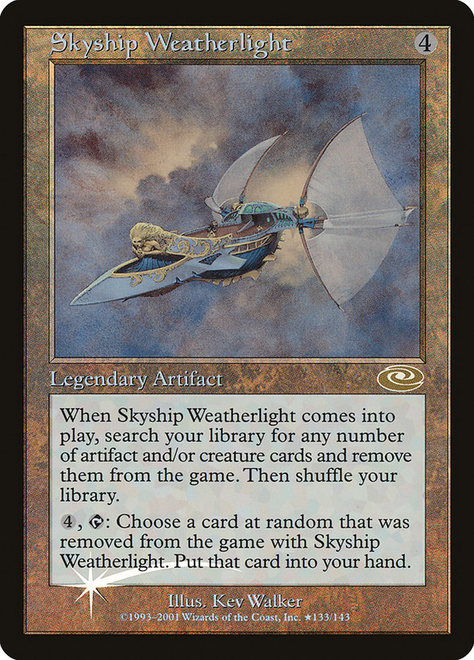 Skyship Weatherlight (Kev Walker) [Planeshift] | I Want That Stuff Brandon