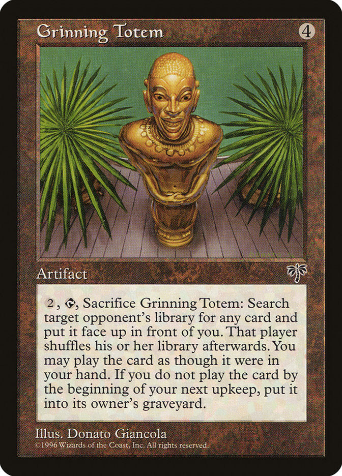 Grinning Totem [Mirage] | I Want That Stuff Brandon