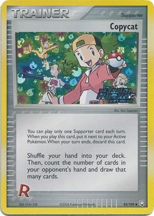 Copycat (83/109) (Stamped) [EX: Team Rocket Returns] | I Want That Stuff Brandon