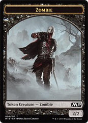 Zombie // Thopter Double-Sided Token (Game Night) [Core Set 2019 Tokens] | I Want That Stuff Brandon