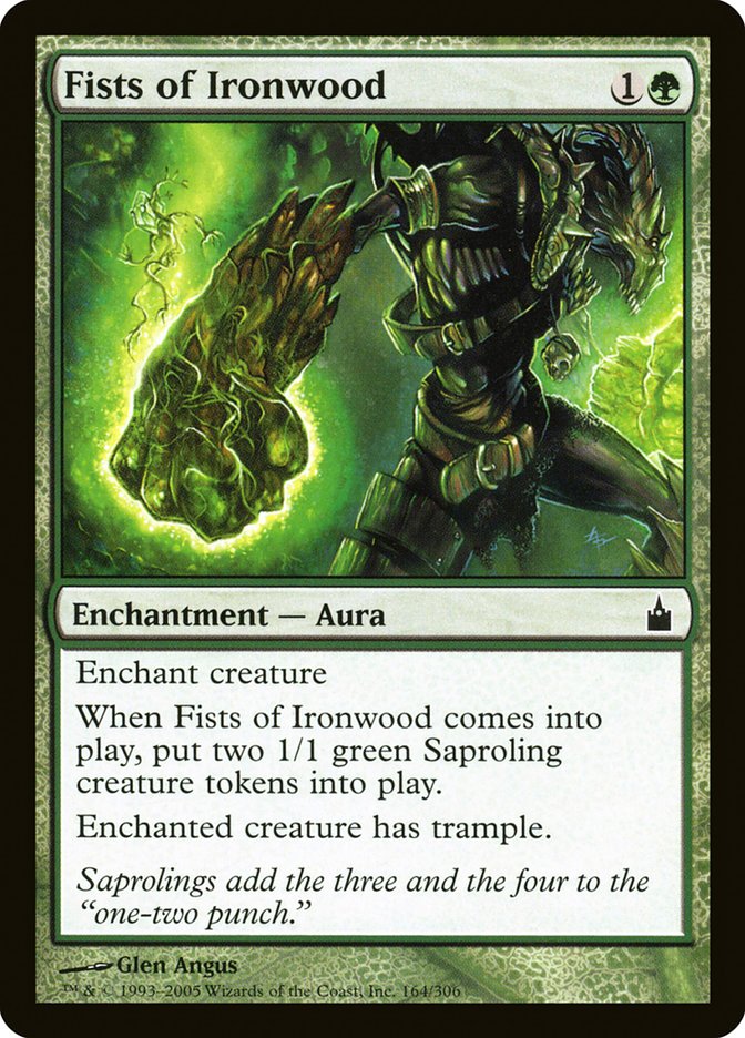 Fists of Ironwood [Ravnica: City of Guilds] | I Want That Stuff Brandon
