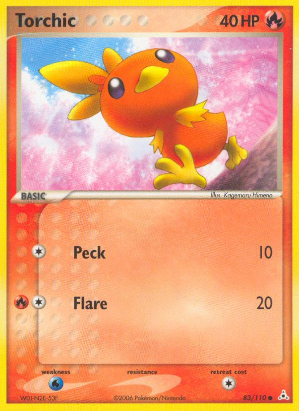 Torchic (83/110) [EX: Holon Phantoms] | I Want That Stuff Brandon