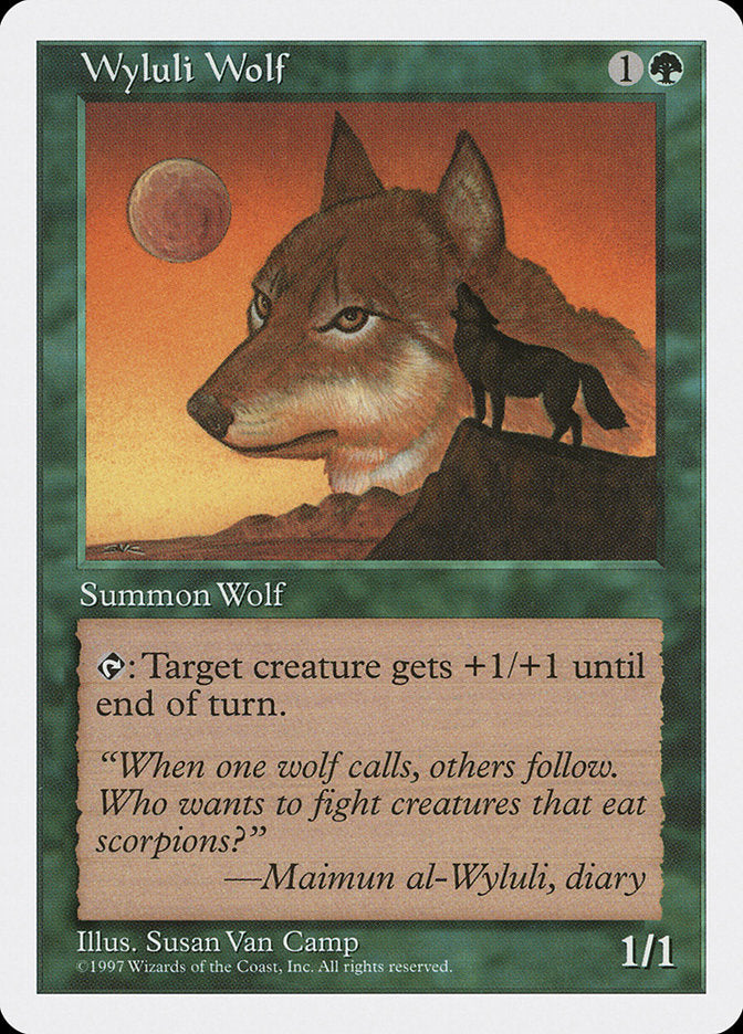 Wyluli Wolf [Fifth Edition] | I Want That Stuff Brandon