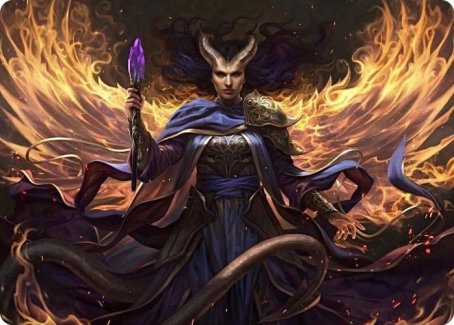 Farideh, Devil's Chosen Art Card [Dungeons & Dragons: Adventures in the Forgotten Realms Art Series] | I Want That Stuff Brandon