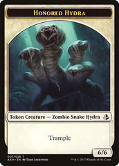 Honored Hydra // Warrior Double-Sided Token [Amonkhet Tokens] | I Want That Stuff Brandon