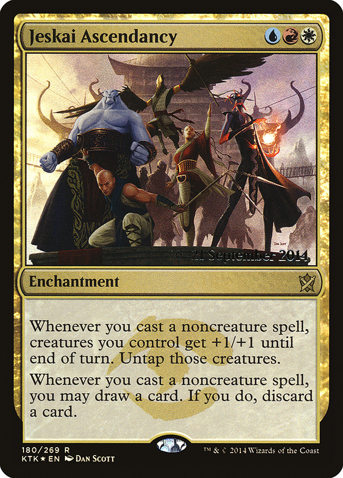 Jeskai Ascendancy [Khans of Tarkir Prerelease Promos] | I Want That Stuff Brandon