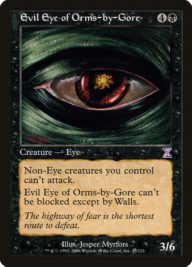 Evil Eye of Orms-by-Gore [Time Spiral Timeshifted] | I Want That Stuff Brandon