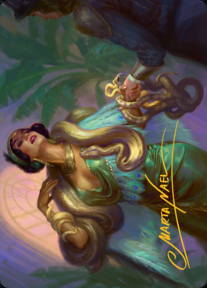 Venom Connoisseur Art Card (Gold-Stamped Signature) [Streets of New Capenna Art Series] | I Want That Stuff Brandon