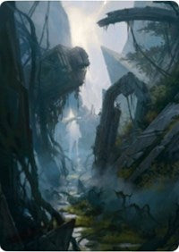 Swamp 2 Art Card [Zendikar Rising Art Series] | I Want That Stuff Brandon