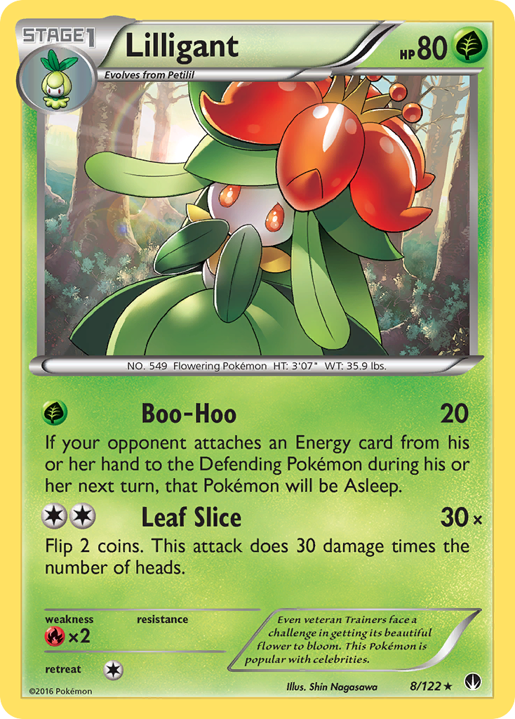 Lilligant (8/122) [XY: BREAKpoint] | I Want That Stuff Brandon