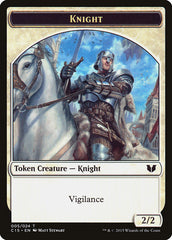 Angel // Knight (005) Double-Sided Token [Commander 2015 Tokens] | I Want That Stuff Brandon