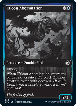 Falcon Abomination [Innistrad: Double Feature] | I Want That Stuff Brandon