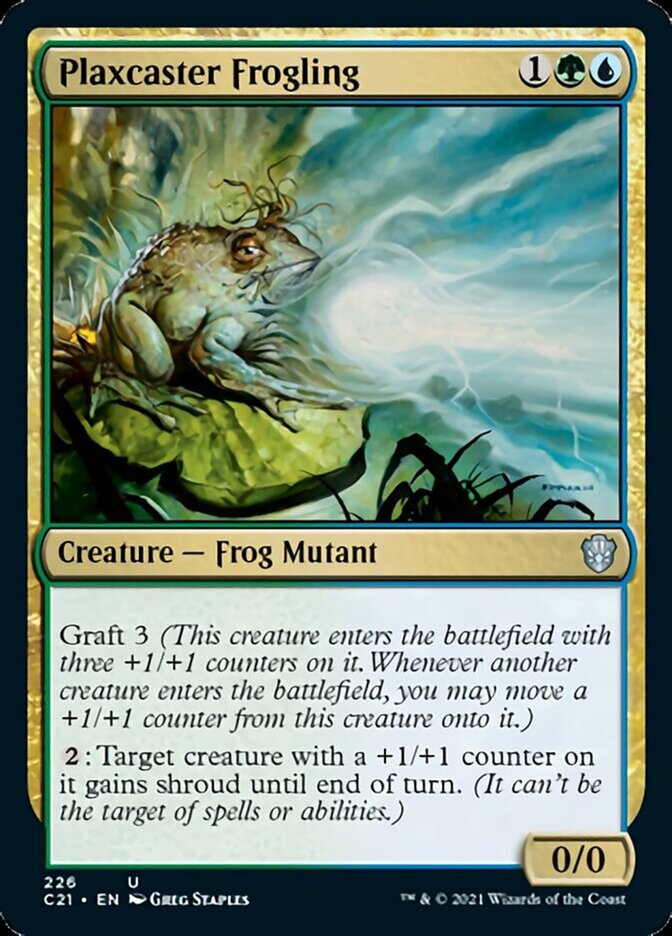 Plaxcaster Frogling [Commander 2021] | I Want That Stuff Brandon