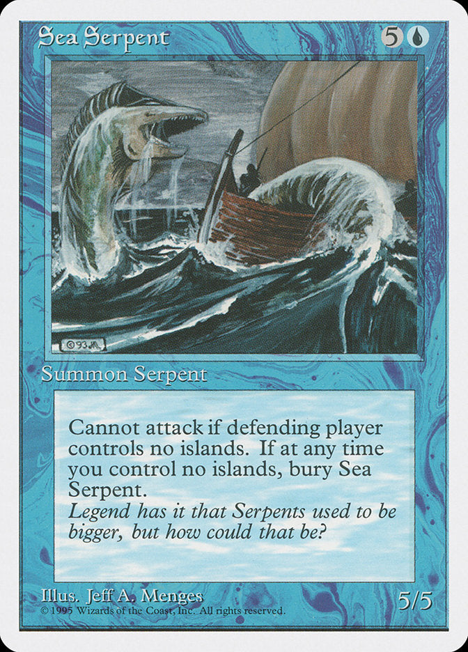 Sea Serpent [Fourth Edition] | I Want That Stuff Brandon