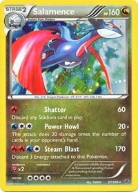 Salamence (57/108) (Cosmos Holo) (Blister Exclusive) [XY: Roaring Skies] | I Want That Stuff Brandon