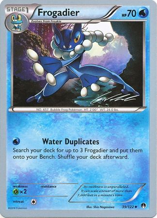 Frogadier (39/122) (Ninja Blitz - Cody Walinski) [World Championships 2016] | I Want That Stuff Brandon