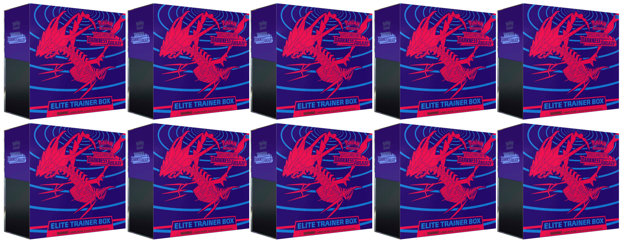 Sword & Shield: Darkness Ablaze - Elite Trainer Box Case | I Want That Stuff Brandon