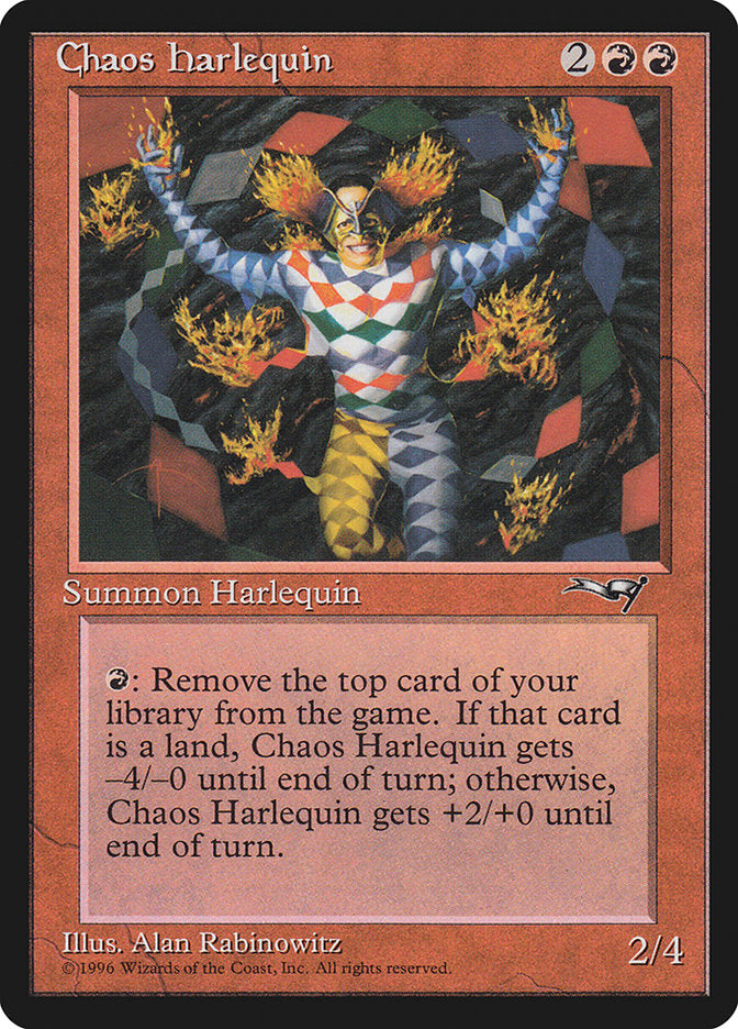 Chaos Harlequin [Alliances] | I Want That Stuff Brandon