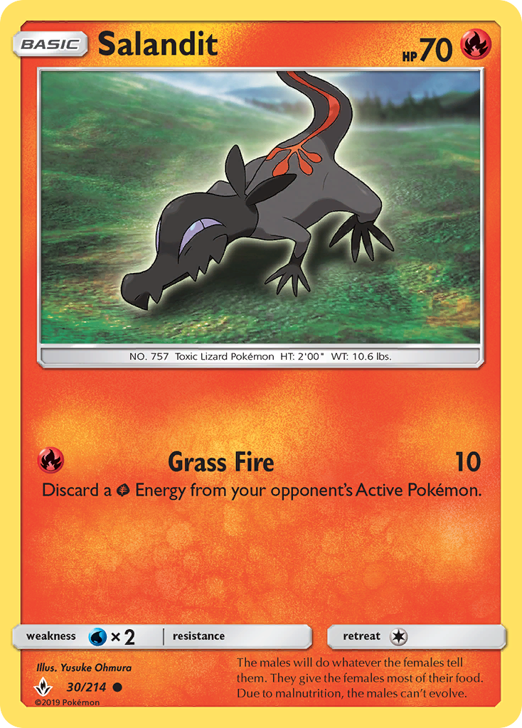 Salandit (30/214) [Sun & Moon: Unbroken Bonds] | I Want That Stuff Brandon