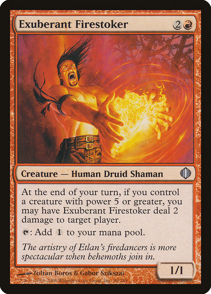 Exuberant Firestoker [Shards of Alara] | I Want That Stuff Brandon