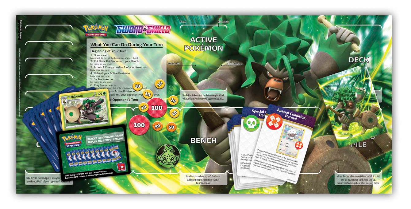 Sword & Shield - Theme Deck (Rillaboom) | I Want That Stuff Brandon